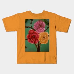 Sublime Flower Roses Kids T-Shirt